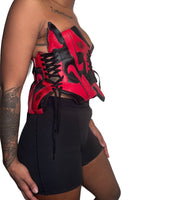 AJ-1 x FMG SIREN RED SNEAKER CORSET