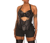 FMG X AF1 BUSTIER TOP