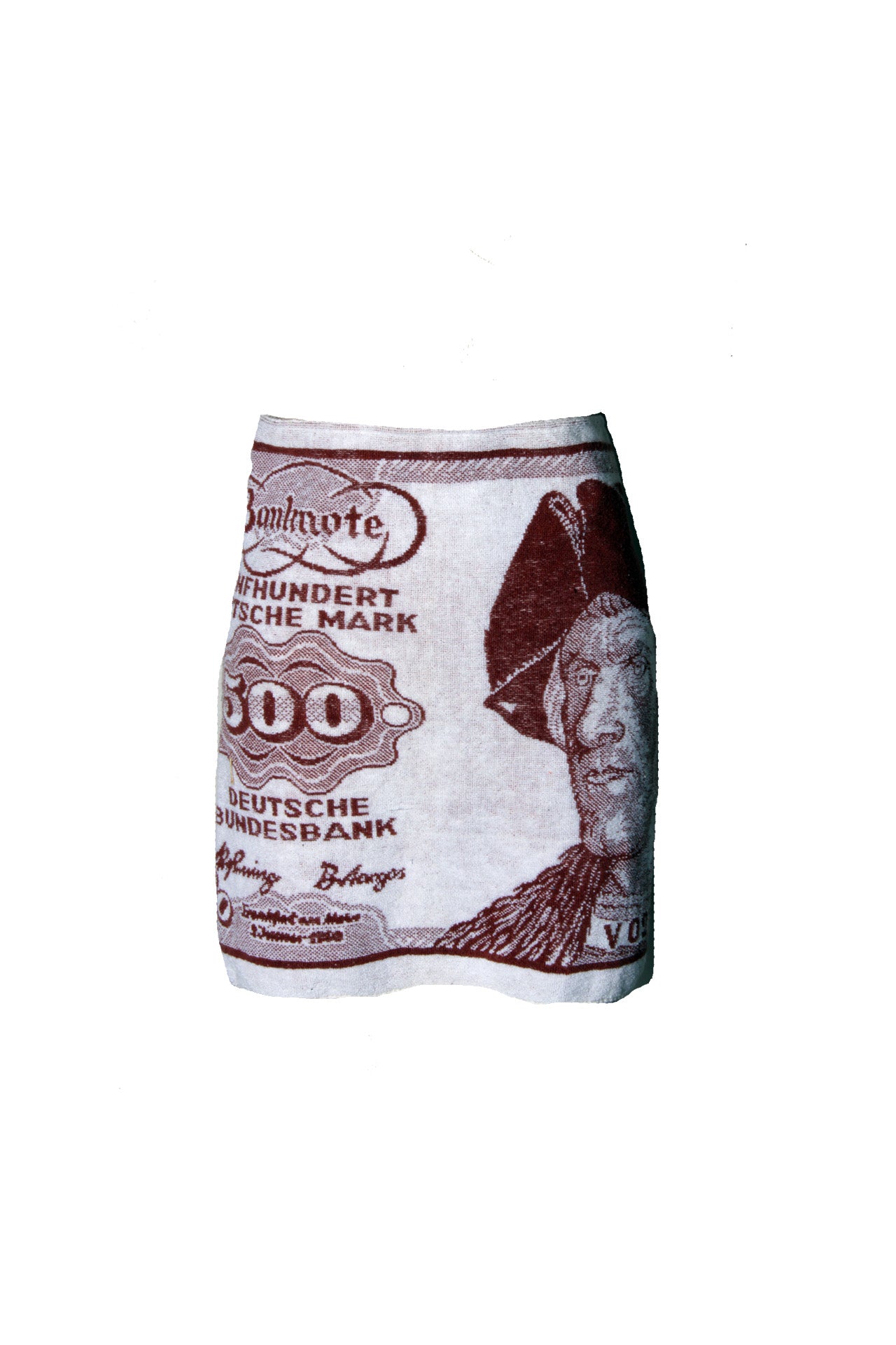 CURRENCY SKIRT [BROWN]