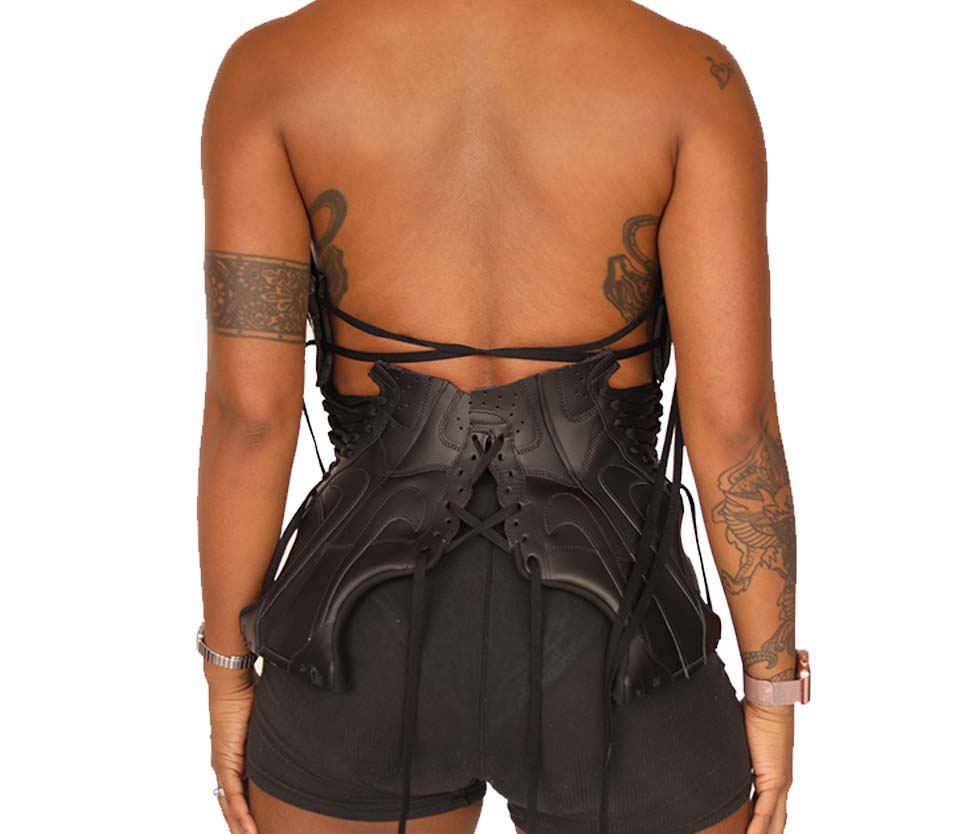 FMG X AF1 BUSTIER TOP