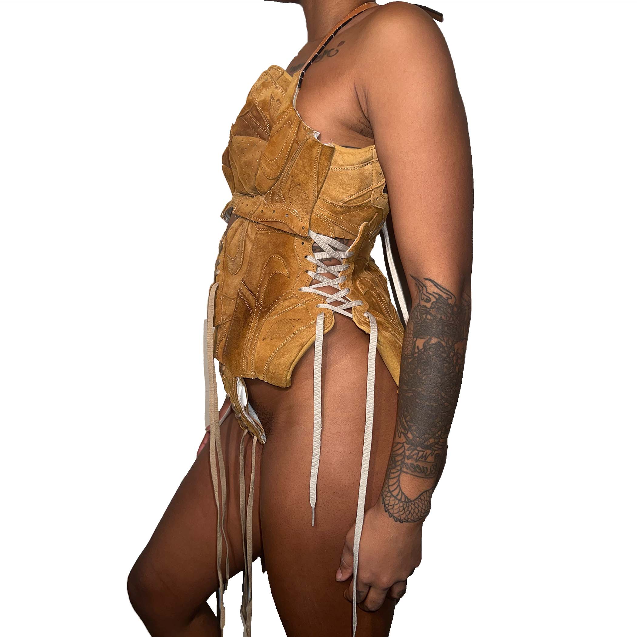 AJ1 x FMG TEDDY BEAR SNEAKER BODYSUIT