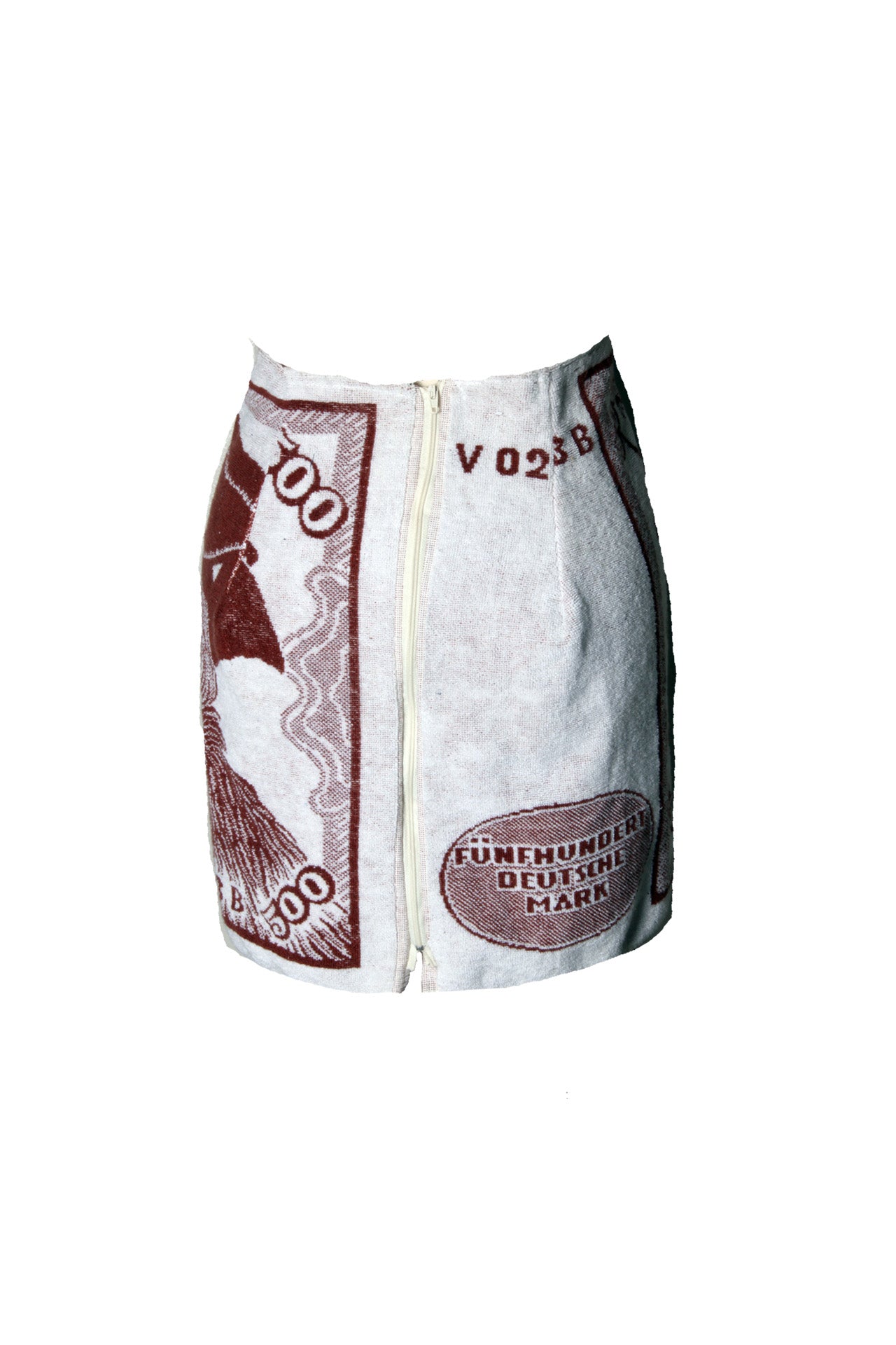 CURRENCY SKIRT [BROWN]