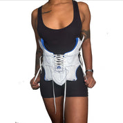 AF-1 x FMG ROYAL BLUE X WHITE SNEAKER CORSET